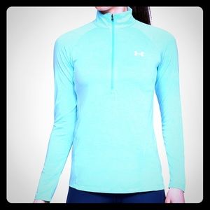 Under Armour heat gear half zip top